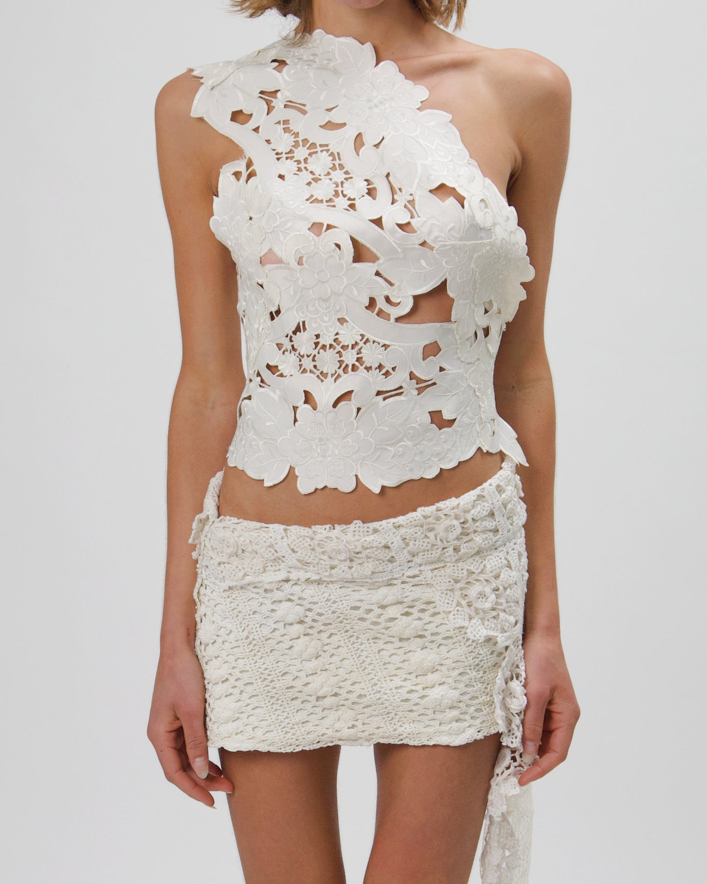 Embroidered Lace Top