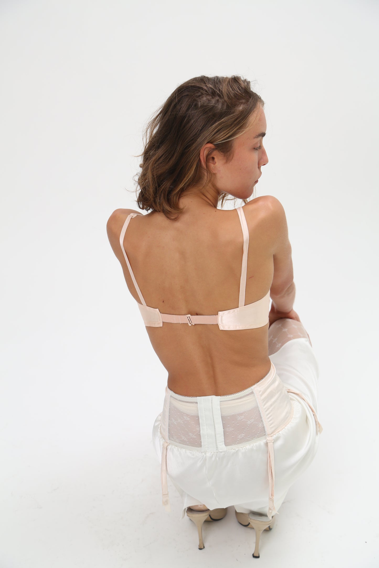 Cone Satin Bra