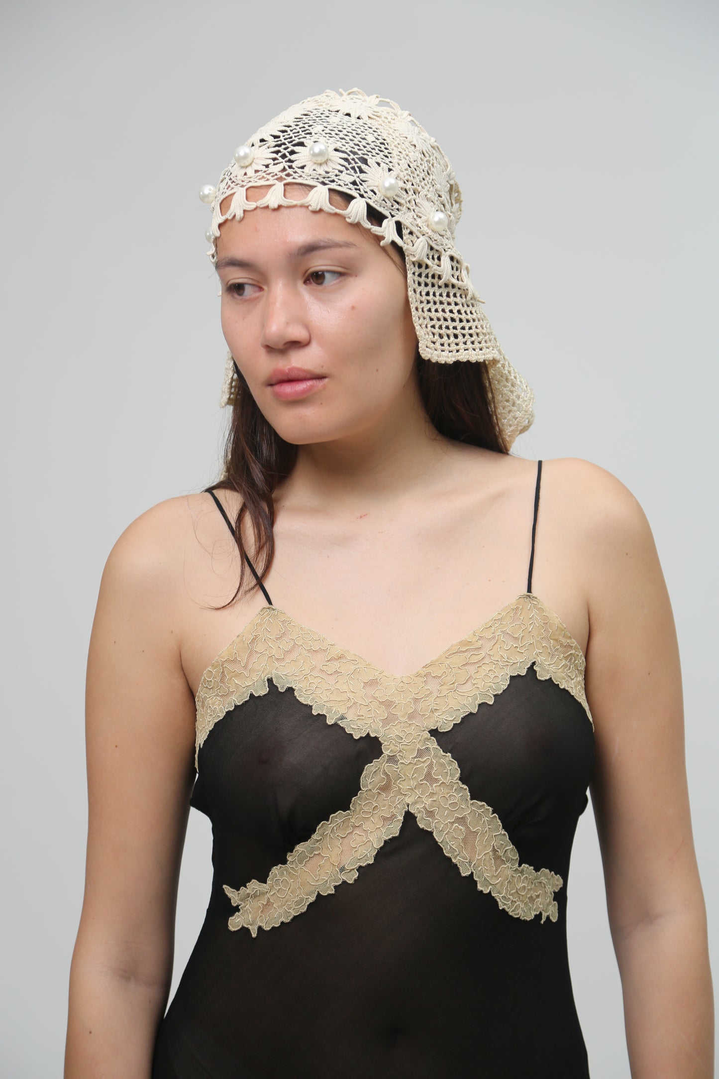 Crochet headpiece