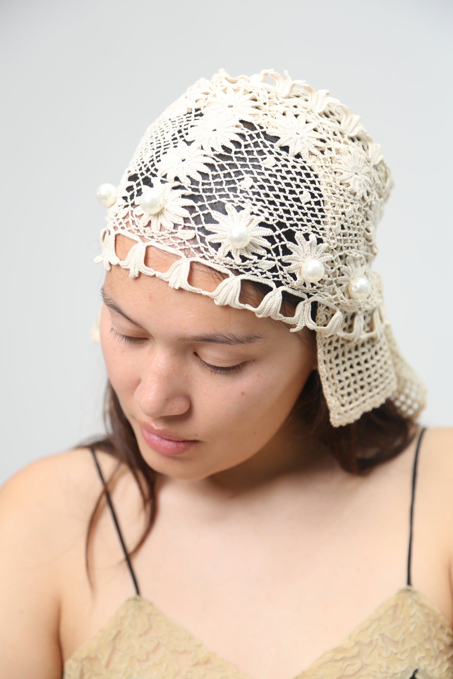 Crochet headpiece