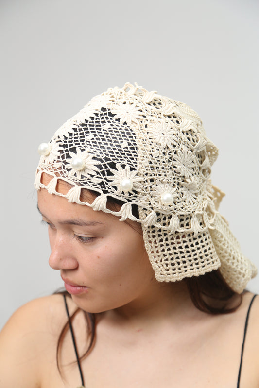Crochet headpiece