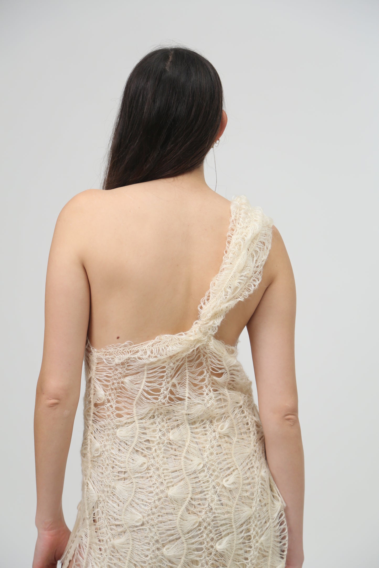 Crochet one shoulder top