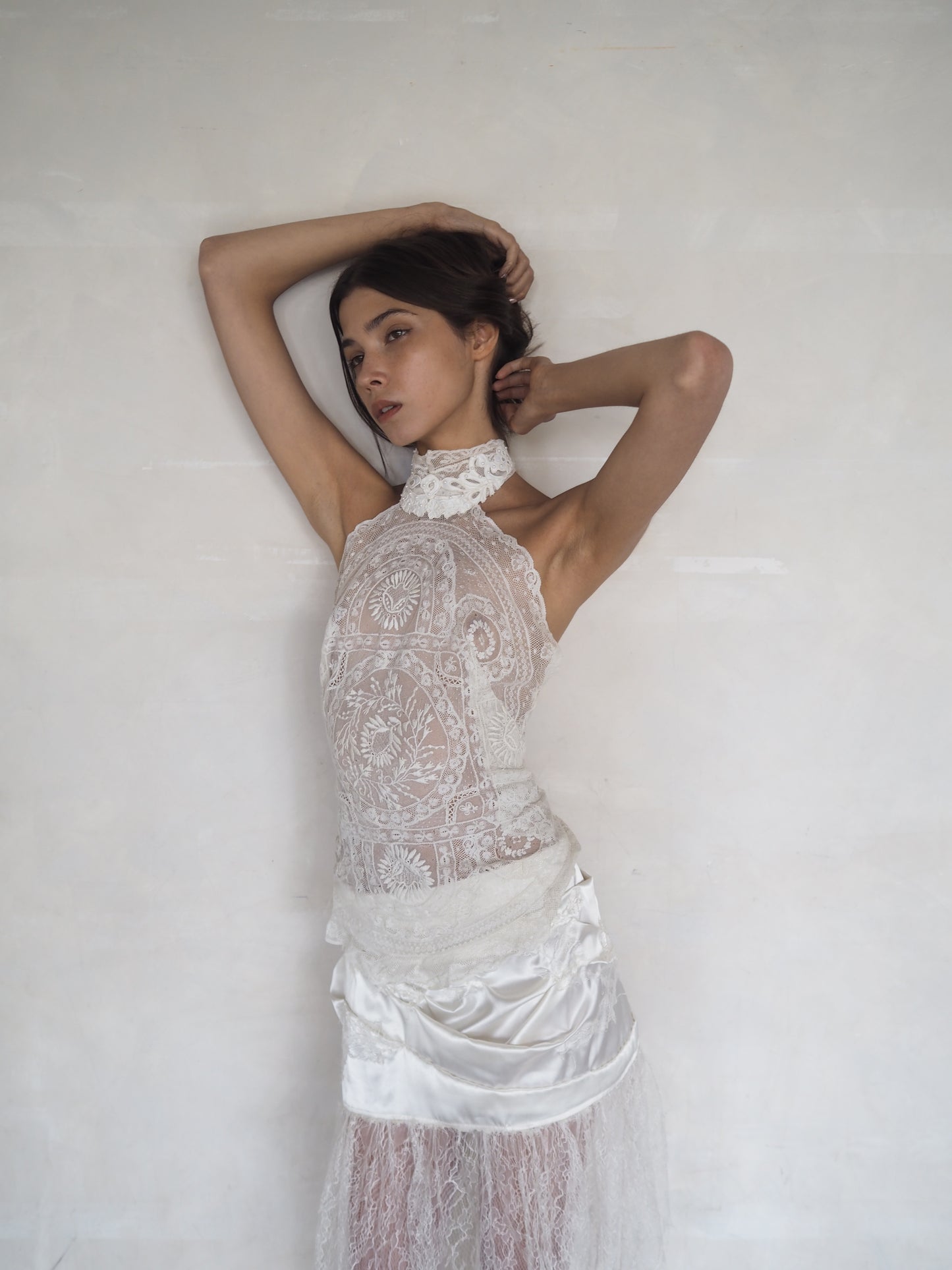 Silk & Lace Skirt