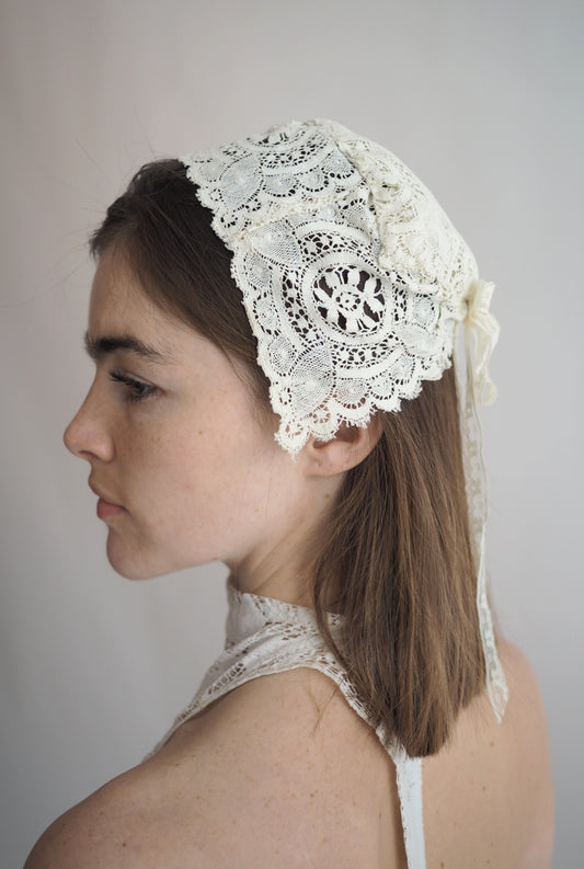 Crochet headpiece