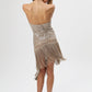 Silver Scarf Dress
