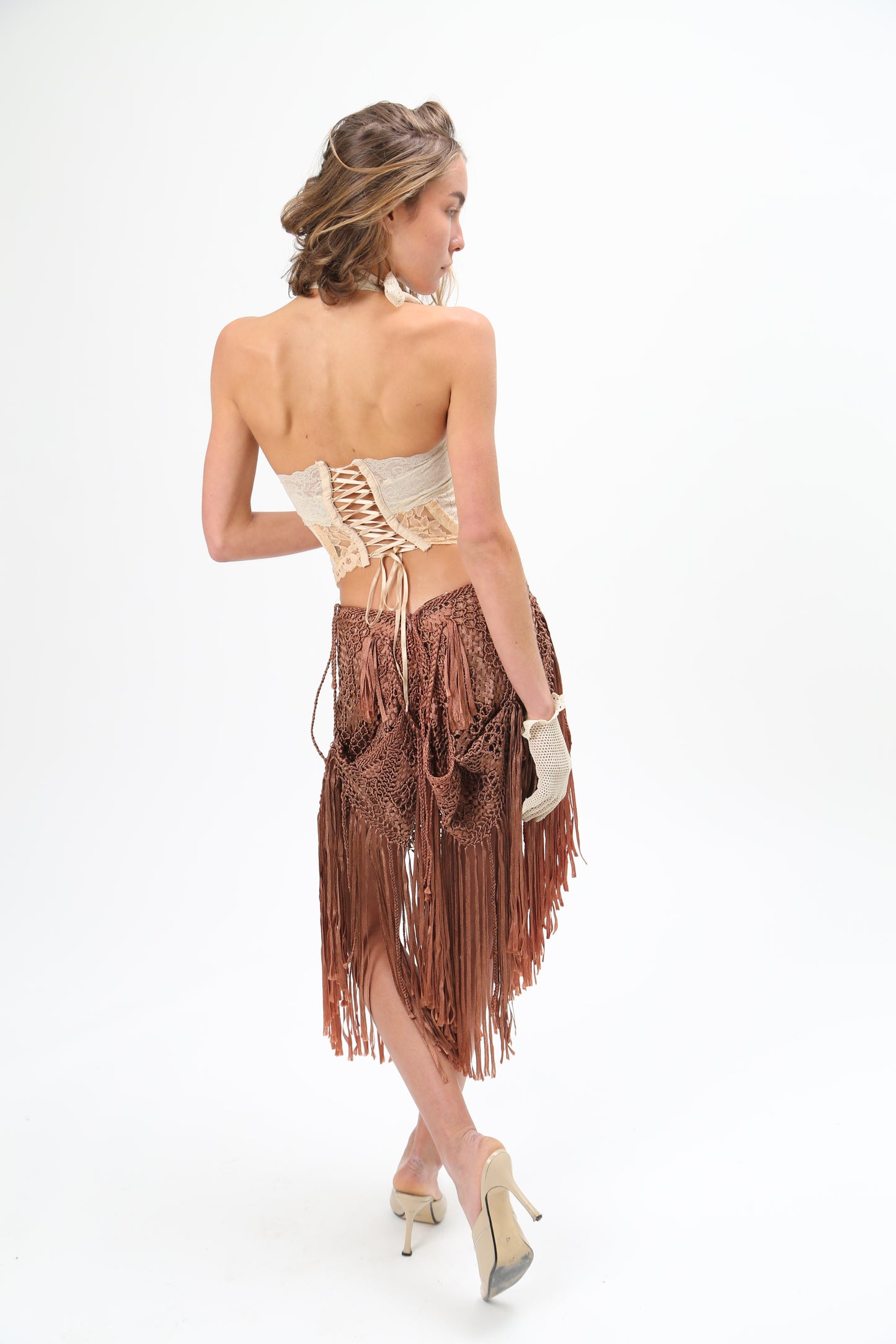 Braided Scarf Skirt
