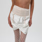 Satin Mini Skirt