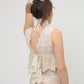 Beige Lace Dress