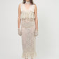 Beige Lace Dress