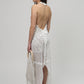White crochet dress