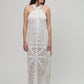 White crochet dress