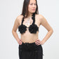 Lace black skirt