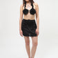Lace black skirt