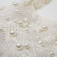 Crochet bag pearls