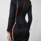 Full set corseted Silk in Black
