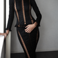 Black Corseted Silk Jacket