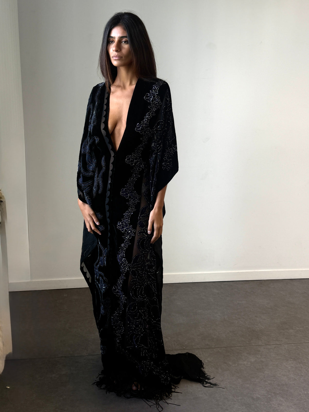 Crystal Embroidered Dress