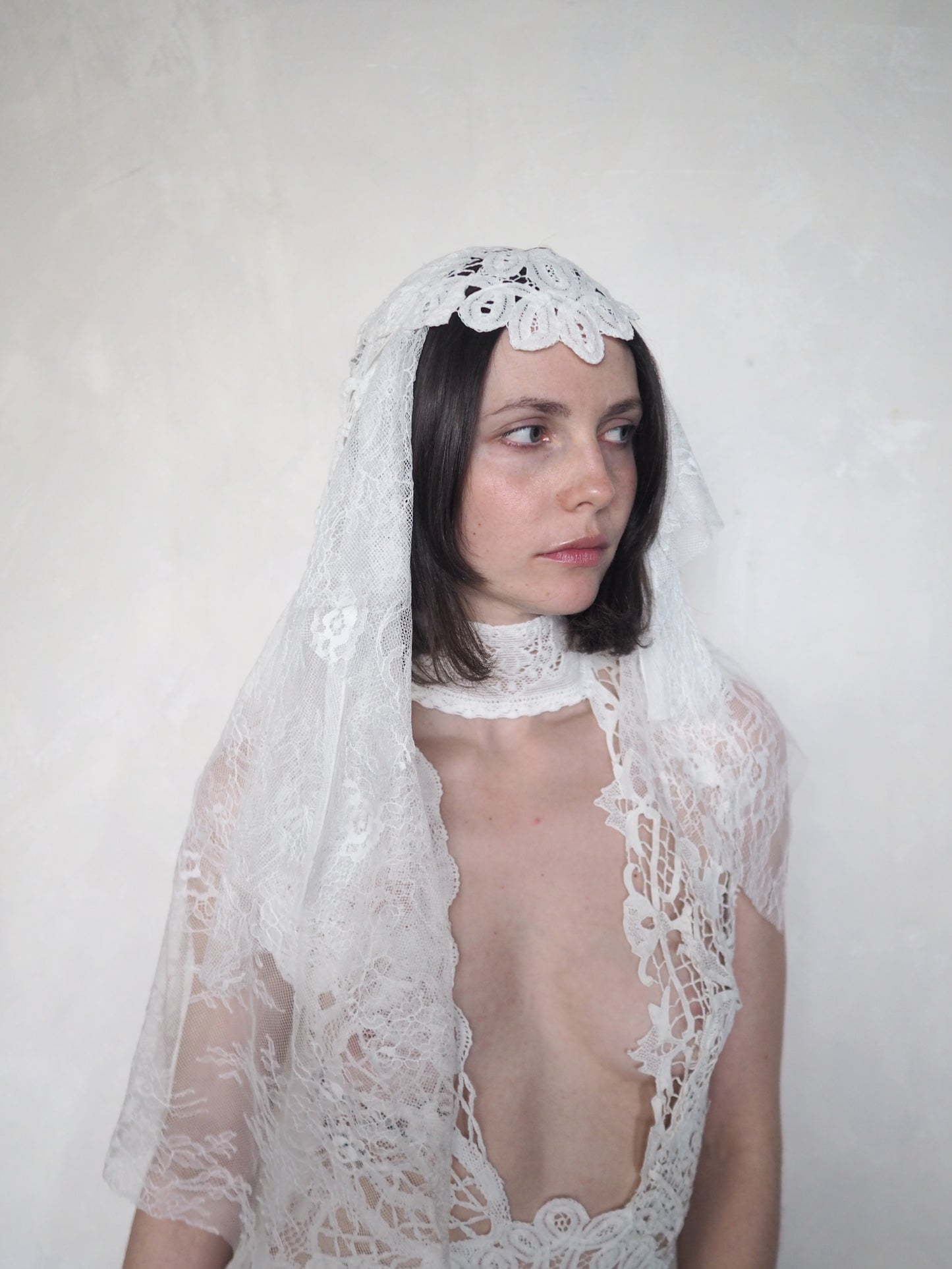 Lace Veil Headpiece