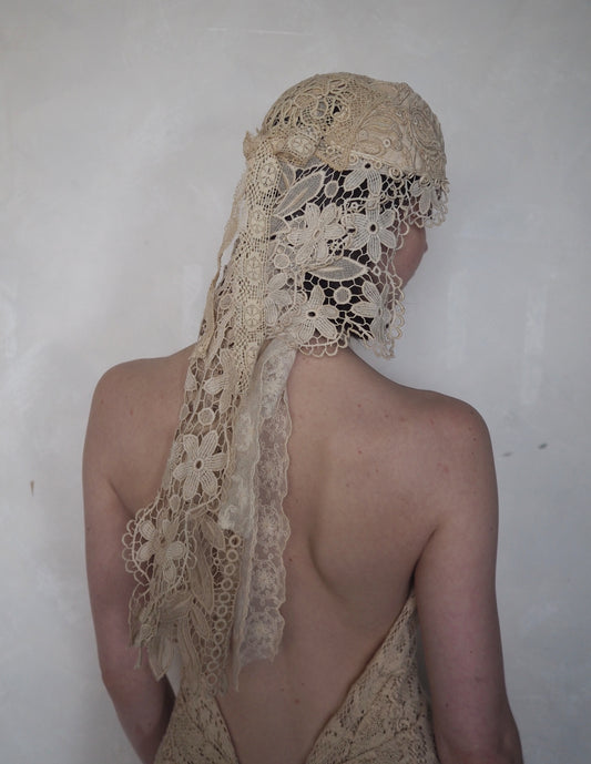 1920s Lace Headpiece