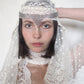 Lace & Chain Veil Headpiece