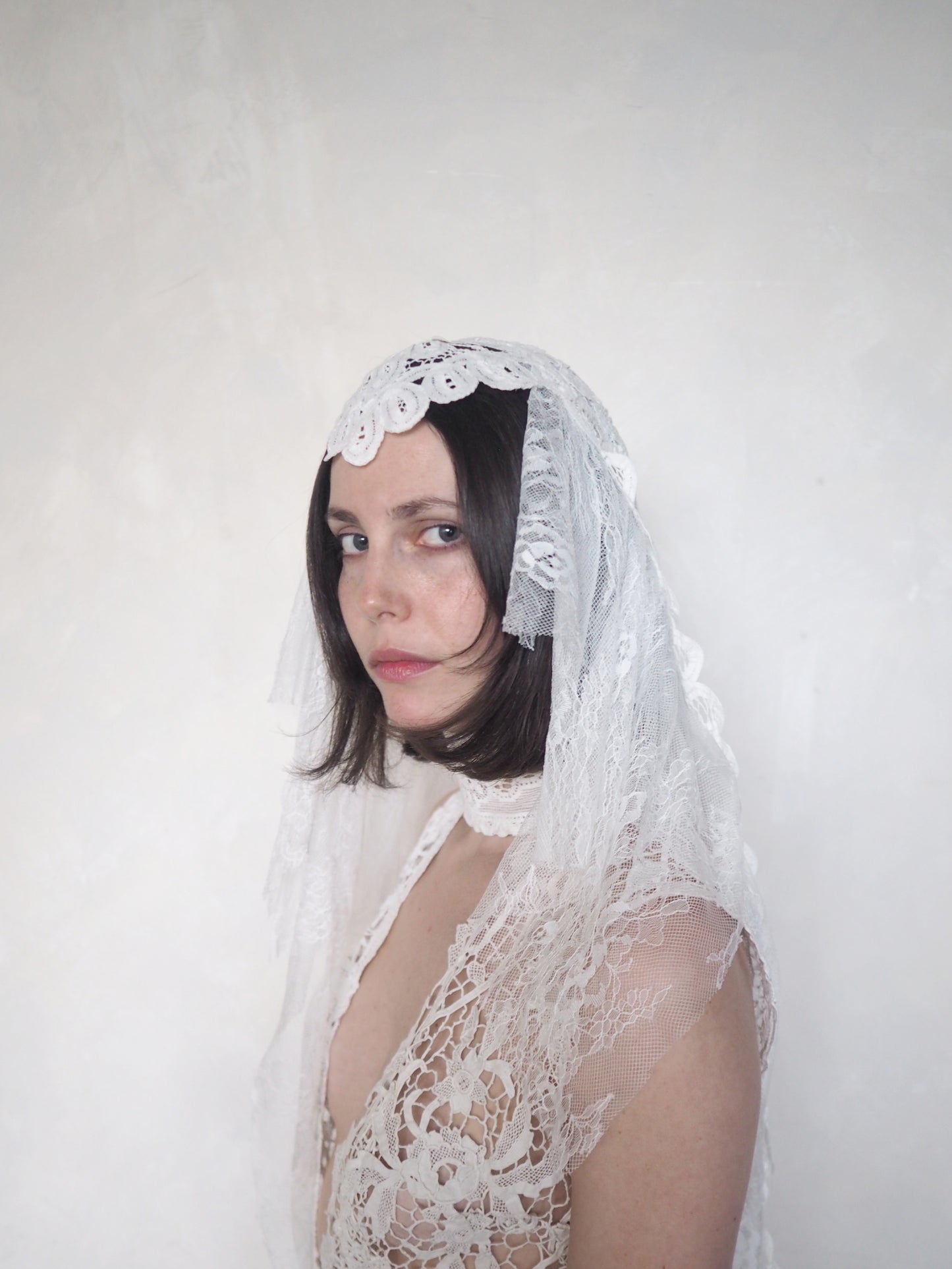 Lace Veil Headpiece