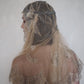 Lace Veil Headpiece with metal structure