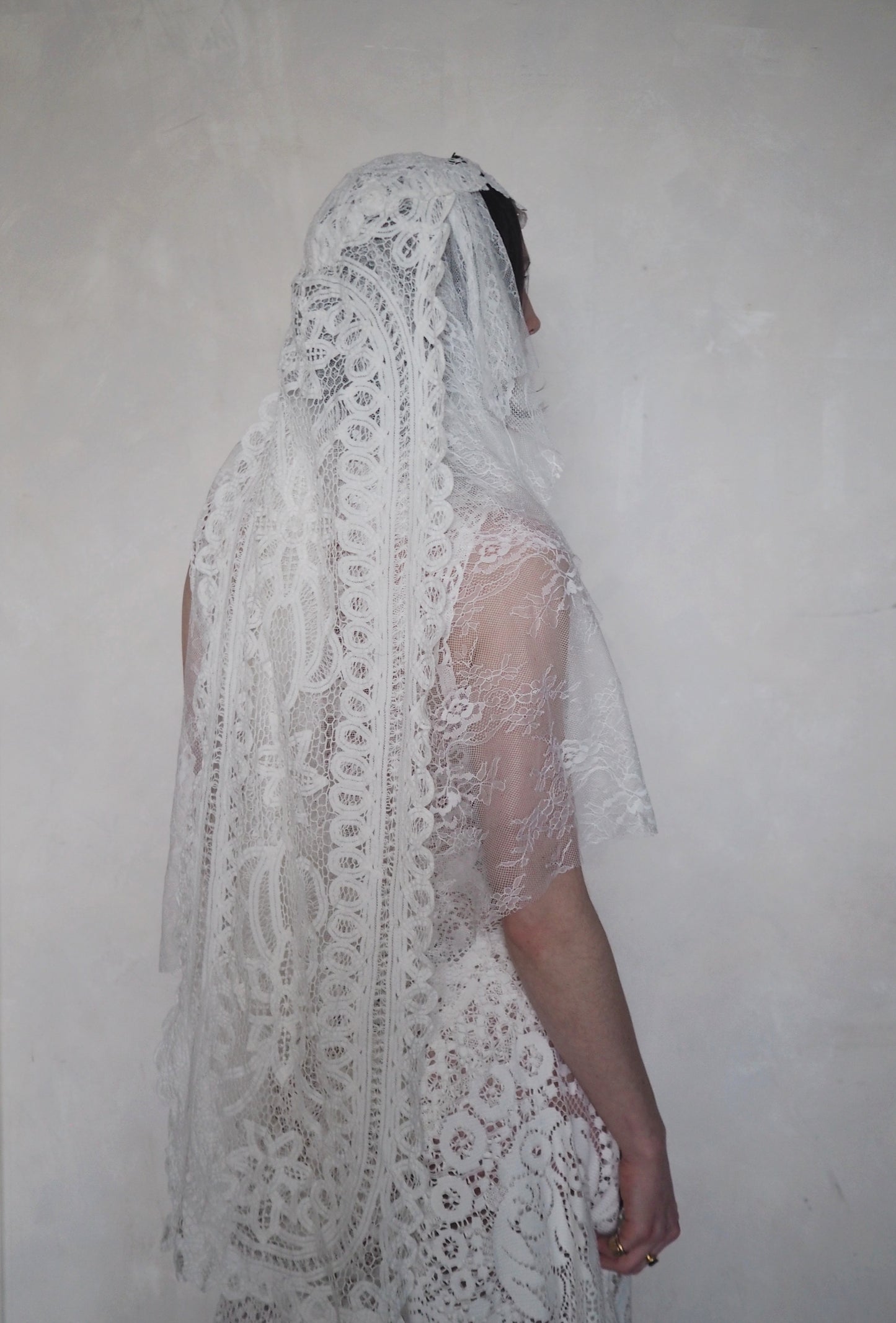Lace Veil Headpiece