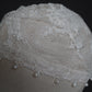 Antique Lace Cap with Pearl Trim