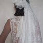 Lace Headpiece with Pearls