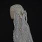 Crochet Lace Cap Veil with Bow Detail