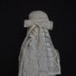Crochet Lace Cap Veil with Bow Detail