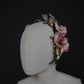 Antique Rose Crown — Preserved Floral Headpiece