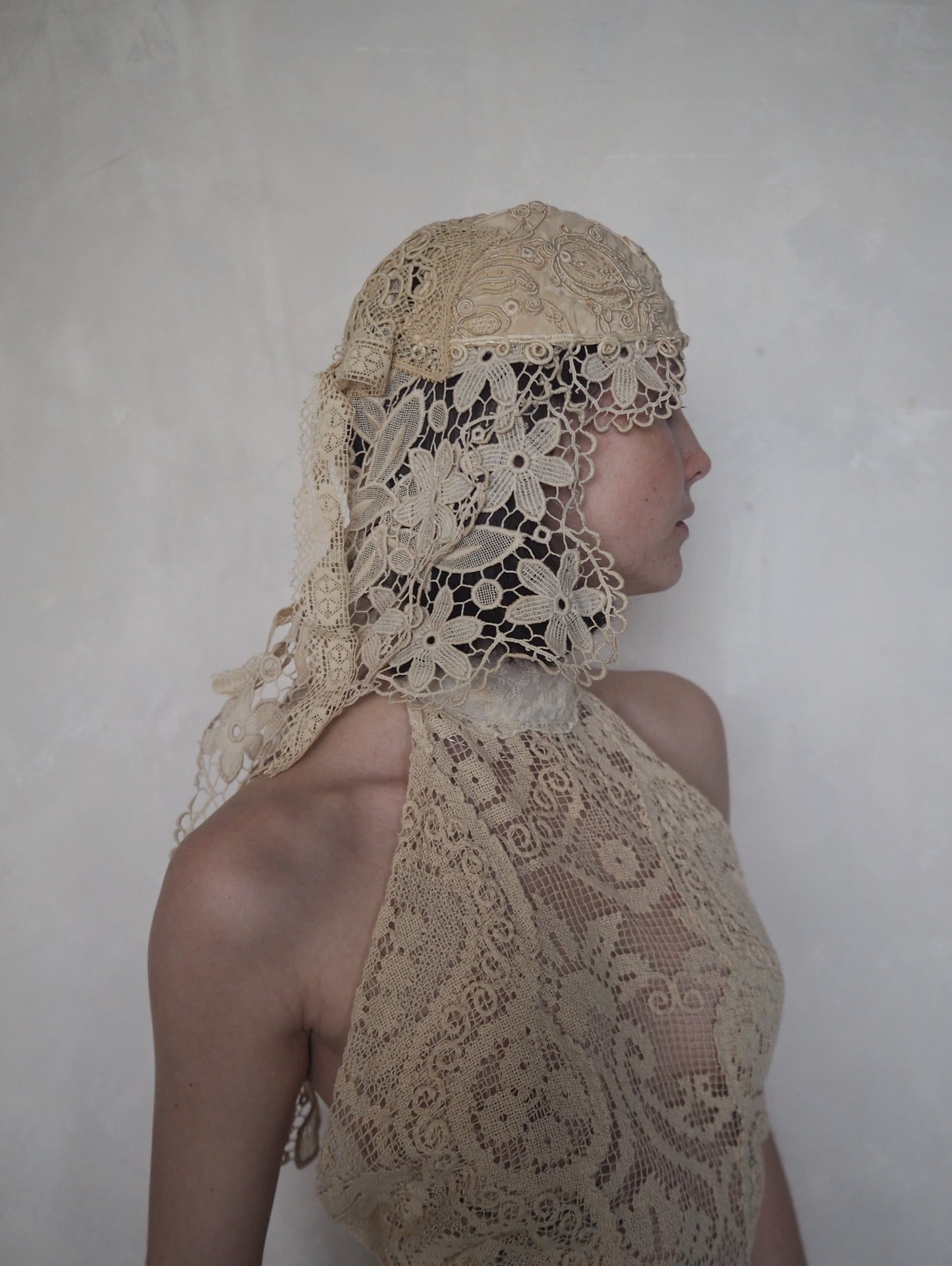 1920s Lace Headpiece