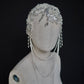 Beaded Pearl Juliet Cap