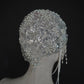 Beaded Pearl Juliet Cap