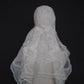 Pearl Lace Veil Headpiece