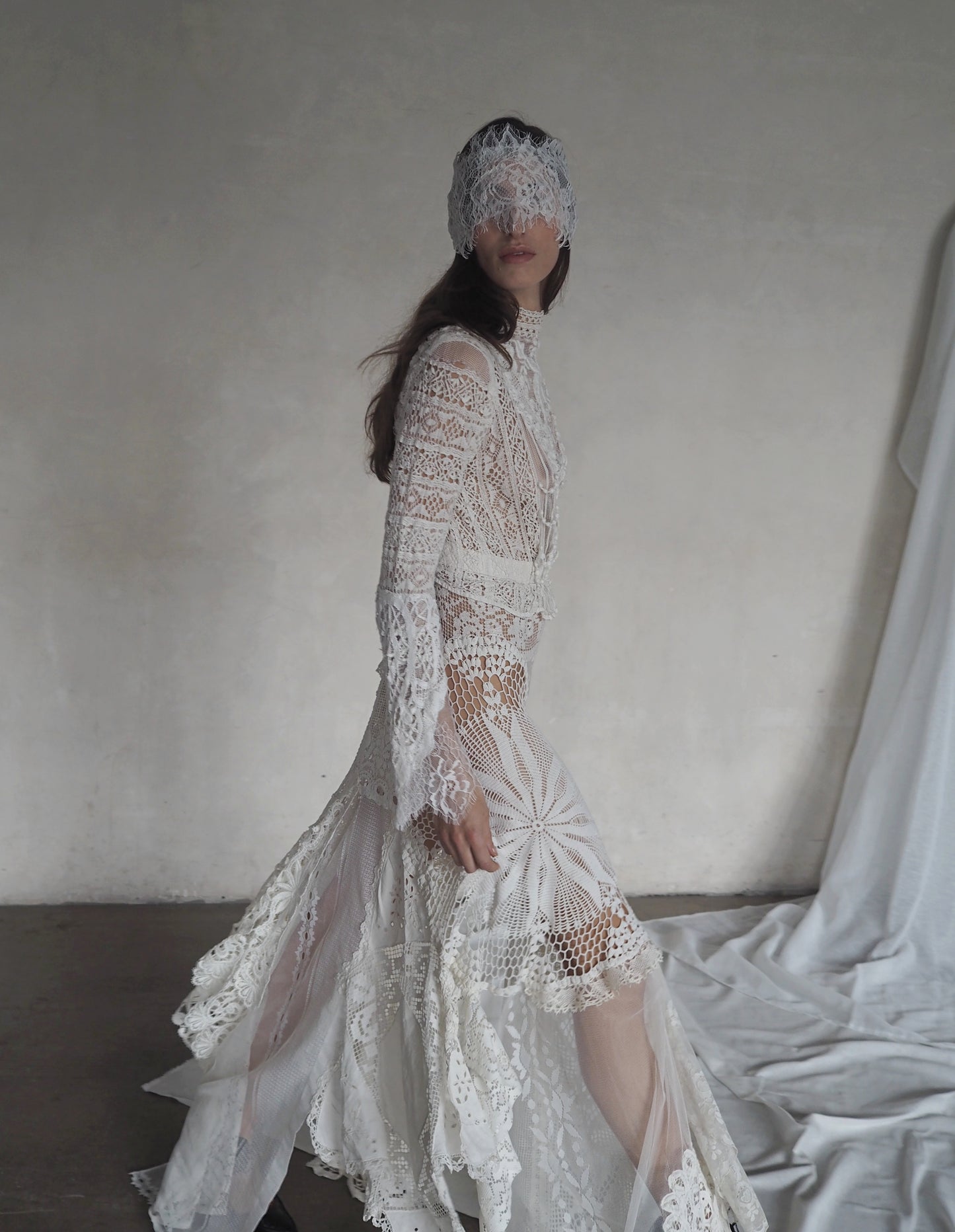 EDWARDIAN LACE DRESS