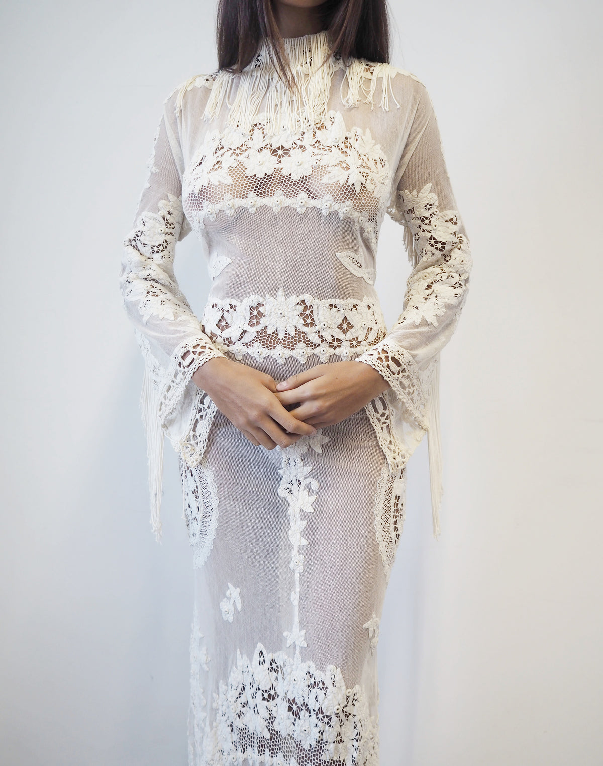 Lace 1910s Dress