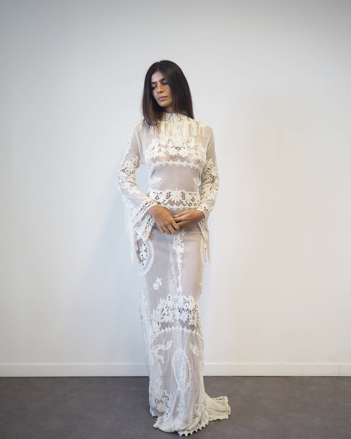 Lace 1910s Dress