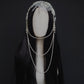 Beaded Pearl Juliet Cap