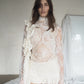 LACE HIGH-NECK TOP