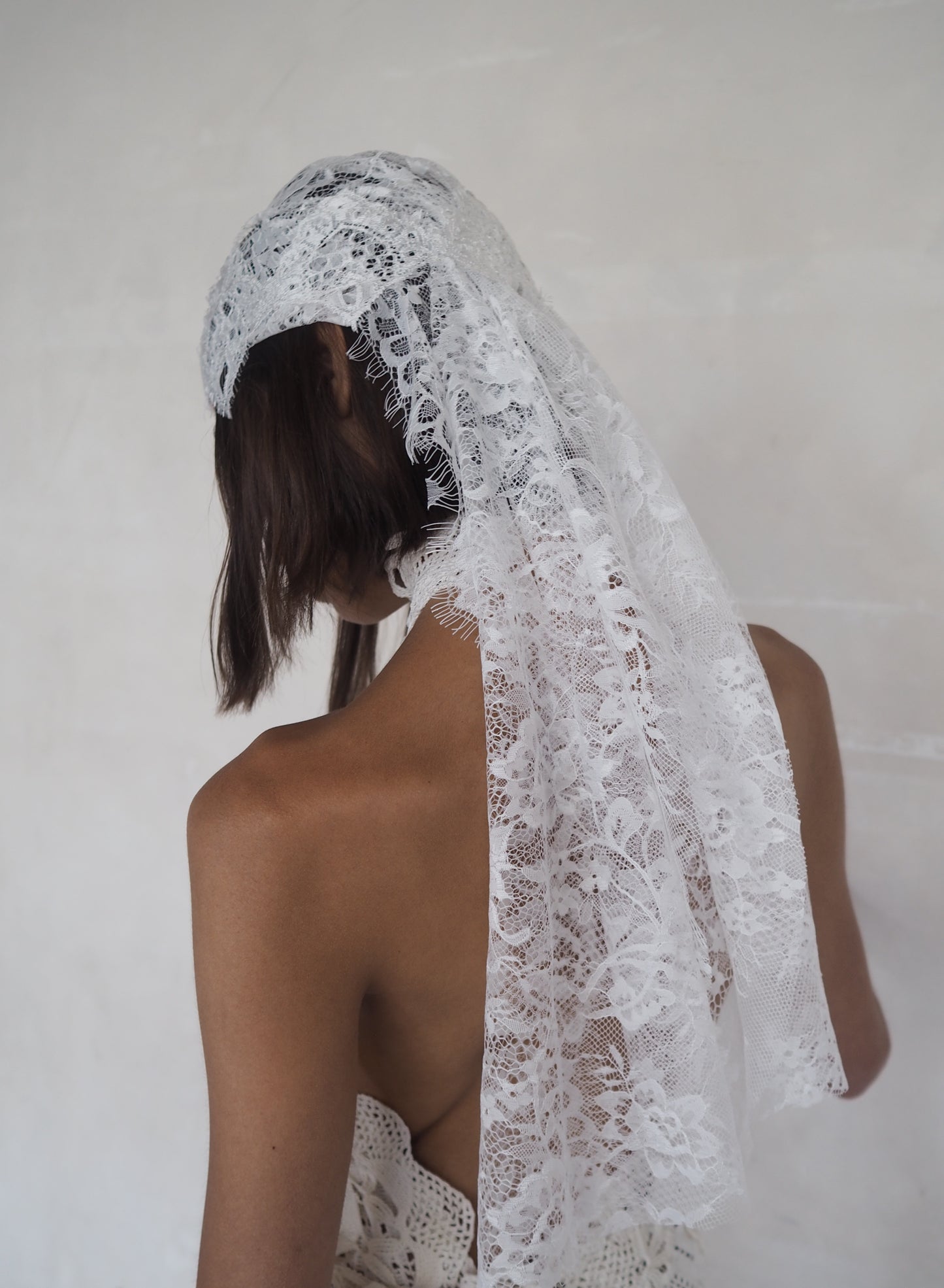Antique Lace Bridal Headpiece