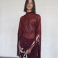 Crystal Embroidered Fringe Top