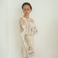 Long sleeves crochet top