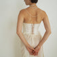 Pearls corset dress