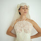 Flower crochet headpiece