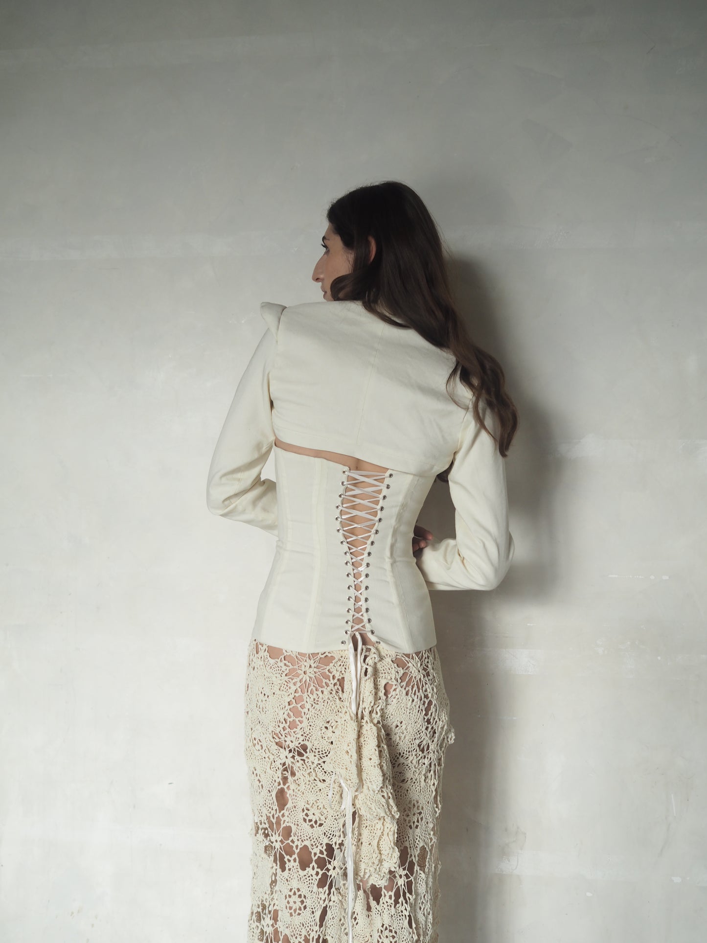 STRUCTURED CORSET WITH BOLERO