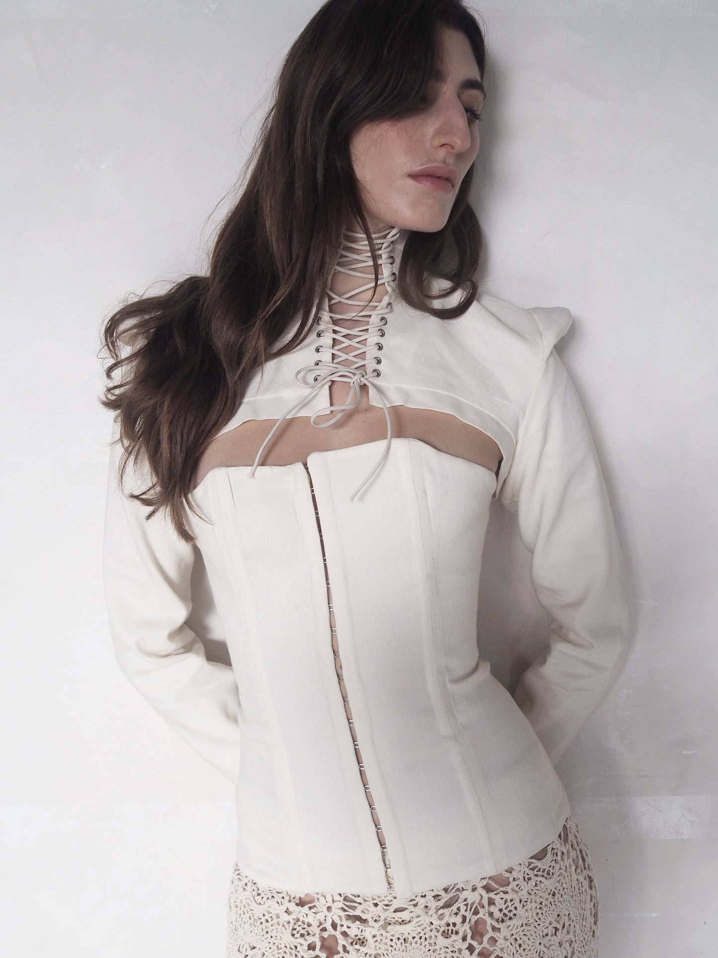 STRUCTURED CORSET WITH BOLERO