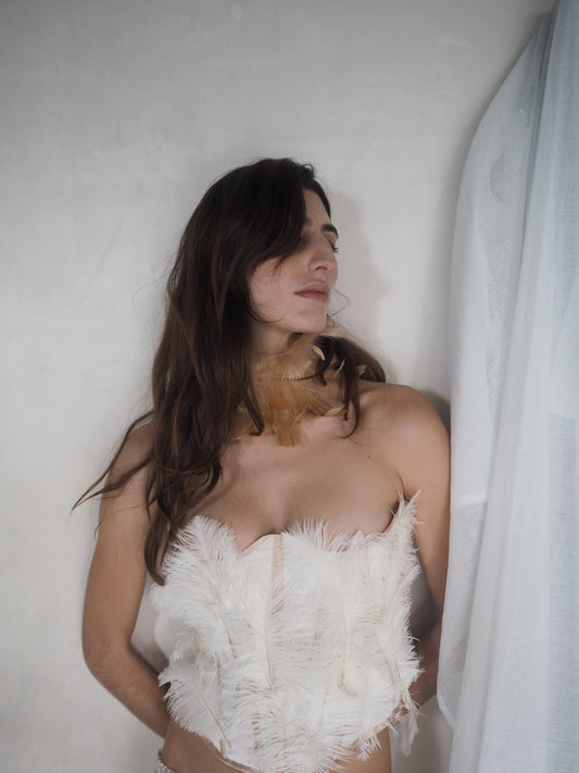 FEATHER CORSET