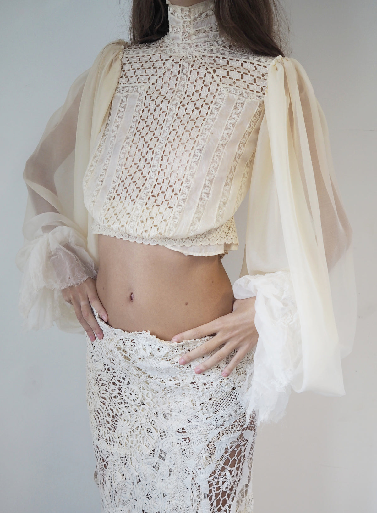 19th Century Lace Top